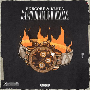 Disco Camo Diamond Rollie de Borgore