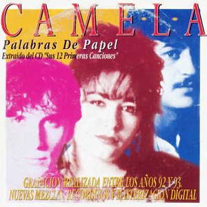 Disco Palabras De Papel de Camela