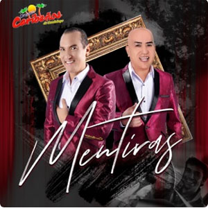 Disco Mentiras de Caribeños de Guadalupe
