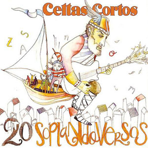 Disco 20 Soplando Versos de Celtas Cortos