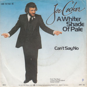 Disco A Whiter Shade Of Pale de Joe Cocker