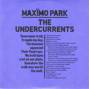 Disco The Undercurrents de Maximo Park