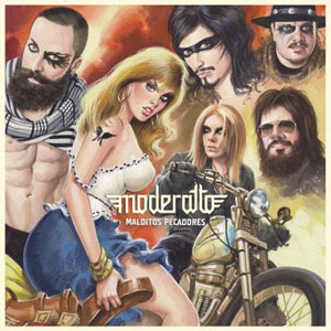 Disco Malditos Pecadores de Moderatto