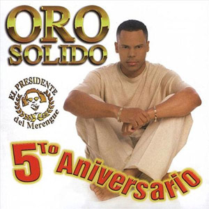 Disco 5 Aniversario de Oro Sólido