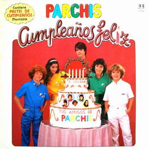 Disco Cumpleaños Feliz de Parchís