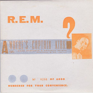 Disco Where's Captain Kirk? de R.E.M.